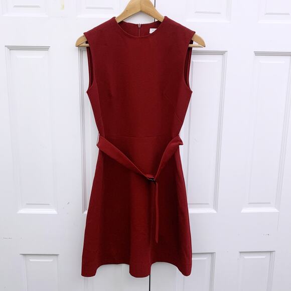 Sandro Emel Belted A-Line Mini Dress - Picture 4 of 12